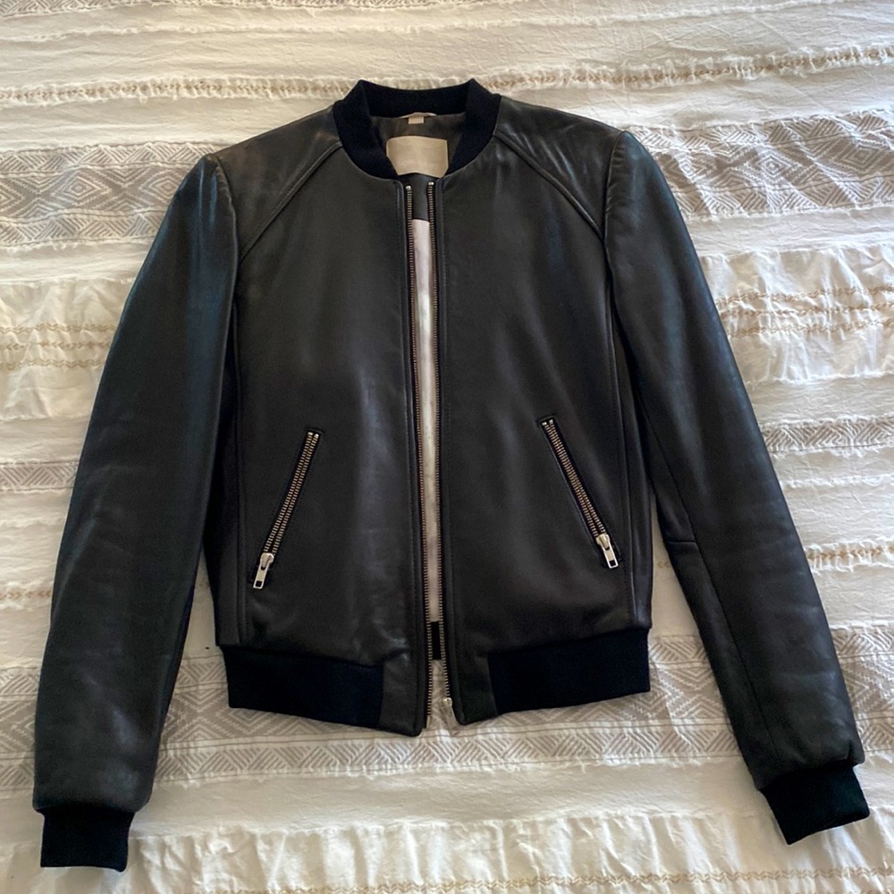 Soia & Kyo Black Leather Jacket